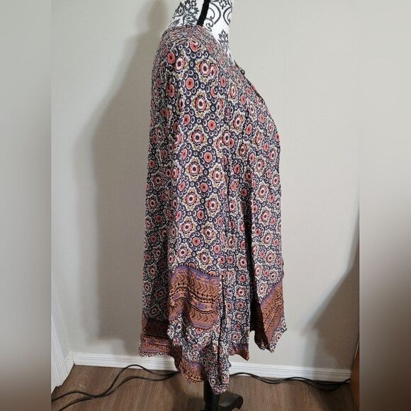 Jodifl woman's small boho tunic dress top - Picture 2 of 8